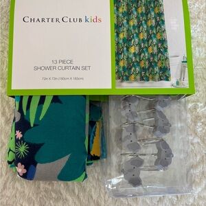 New in original package Kids Shower Curtain 13 piece Set